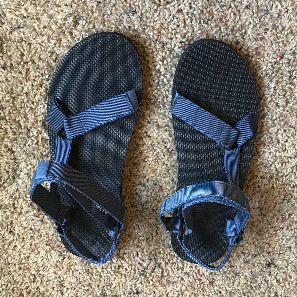 Navy Blue Teva Sandals